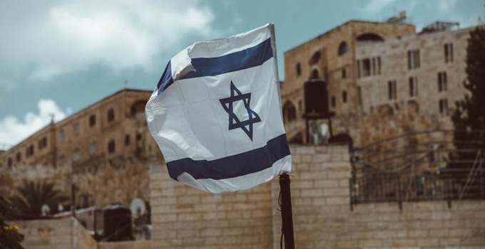 Israels flagga.
