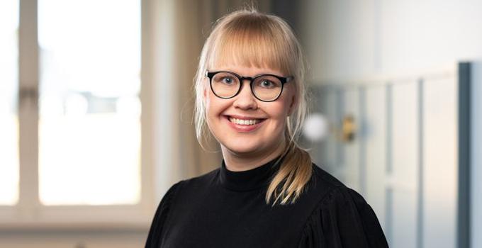 Porträtt av Anni Carlsson.