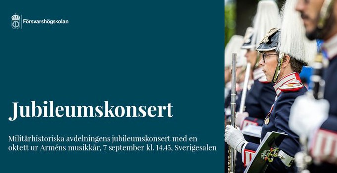 Eventheader med bild på arméns musikkår