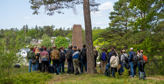 Fältövning kandidatprogram i militärhistoria vt 23.