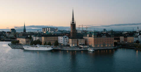 A view over Stockholm
