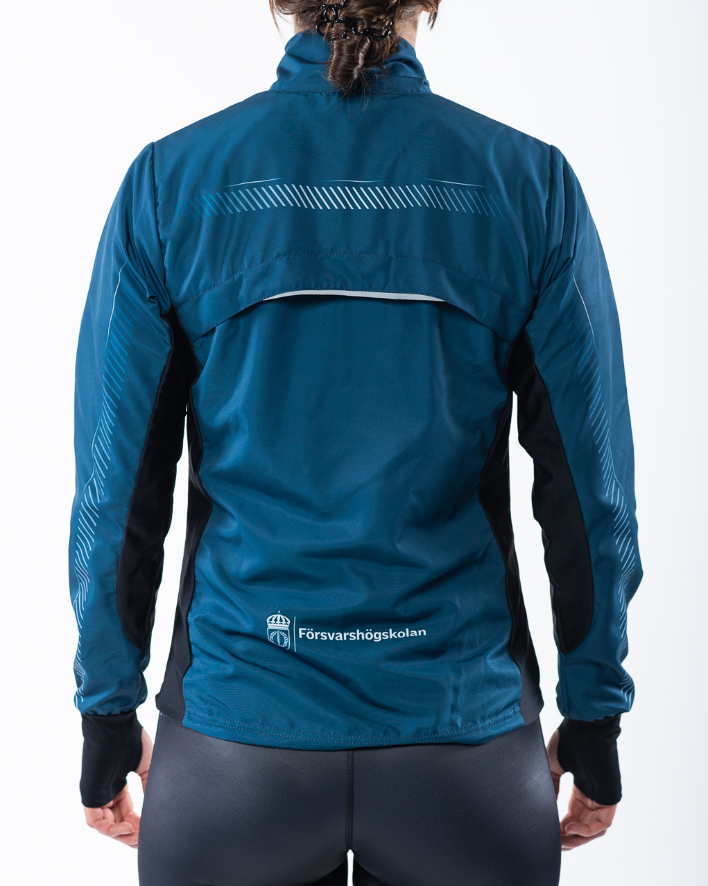 Women's running jacket back