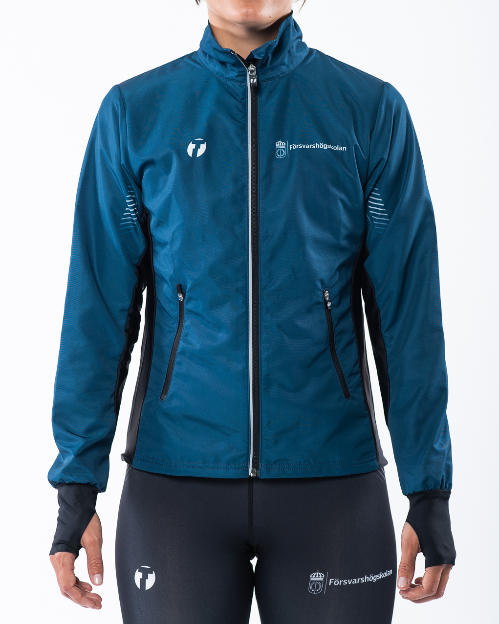 Women's running jacket front