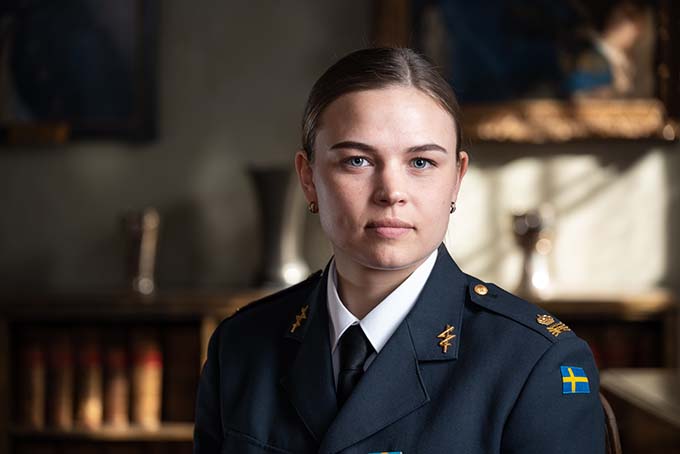 Porträtt av Lina Bonander.