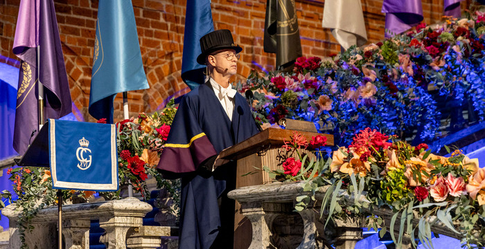 Dekan vid akademisk högtid 2024.