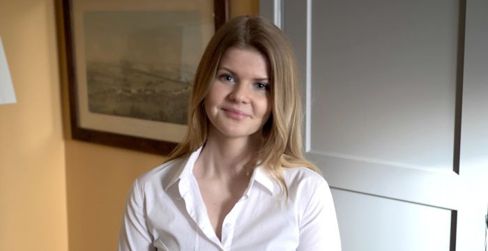 Portrait of Elin Doverborg.