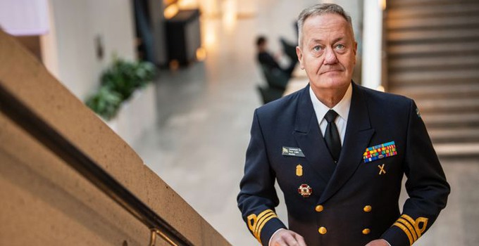 Peter Lidén, militär lärare och överstelöjtnant.