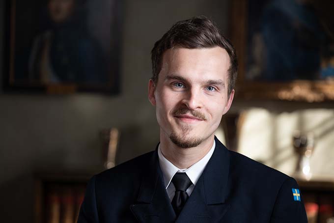 Porträtt av Karl Agell.