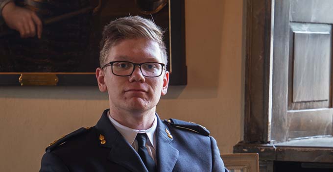 Porträtt av Joel Berglund.