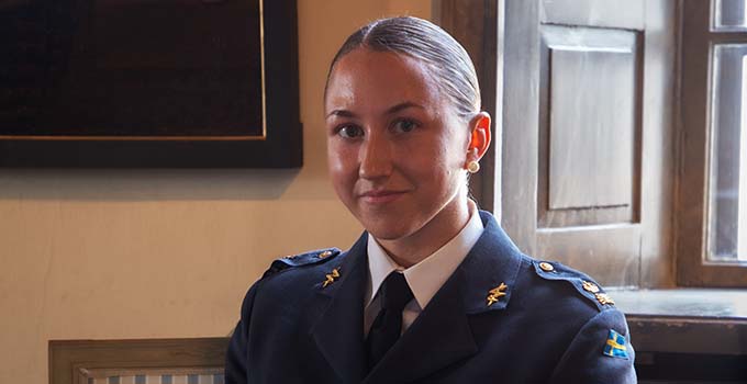 Porträtt av Lina Bonander.
