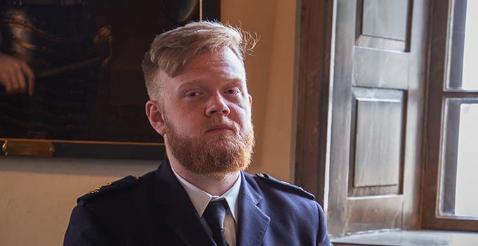 Porträtt av Lina Bonander.