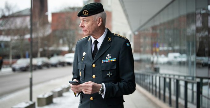 Joakim Paasikivi, militär lärare i krigsvetenskap och överstelöjtnant. 