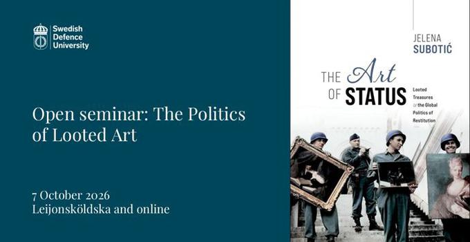 Seminariets titel samt bokomslaget 