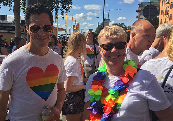 Stefan Silfverskiöld och Anette Nolan