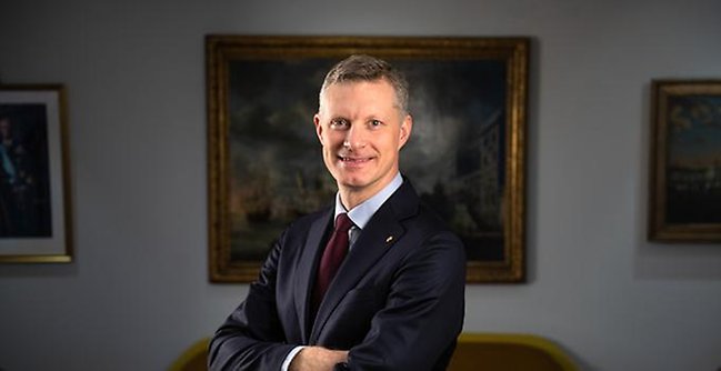 Porträtt av Robert Egnell. 