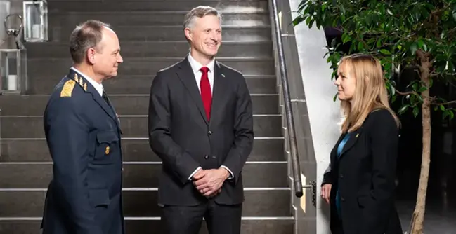 Högskoleledningen
rektor Robert Egnell
vicerektor Anders Callert
prorektor Malena Britz