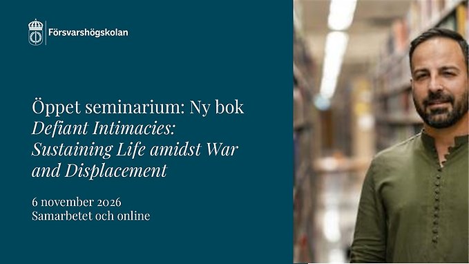 Överskrift "Defiant Intimacies"
