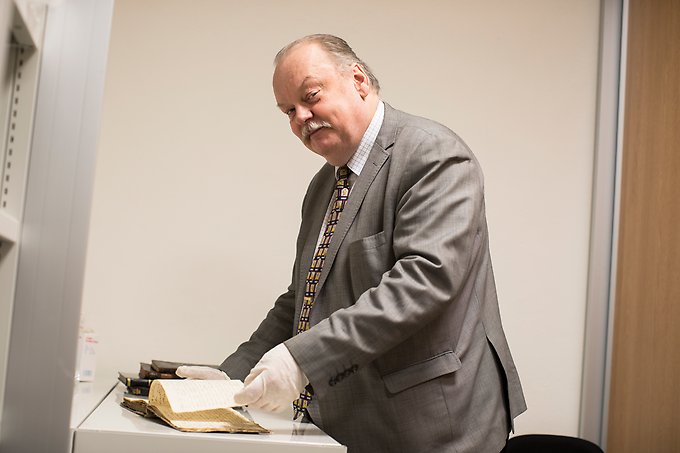 Lars Ericson Wolke, professor i militärhistoria.