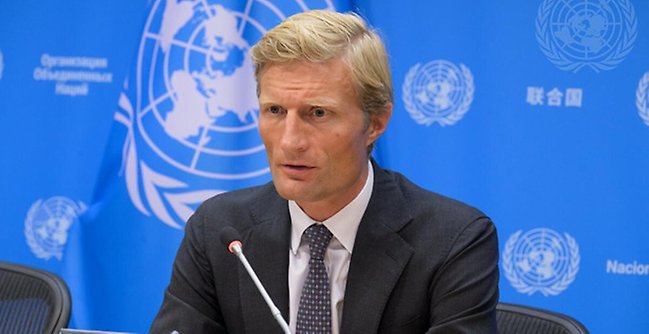 Carl Skau, Executive Director for UN World Food Programme.